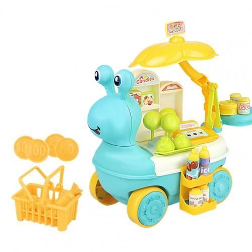 Chariot À Crème Glacée En Forme D'Escargot Pour Enfants, 1 Ensemble, Distributeur Automatique, Joli Et Mignon