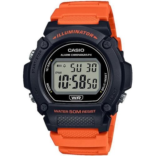 Casio - Montre En Résine - Basic - Orange