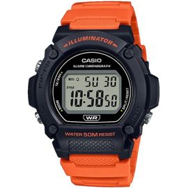 Casio - Montre En Résine - Basic - Orange