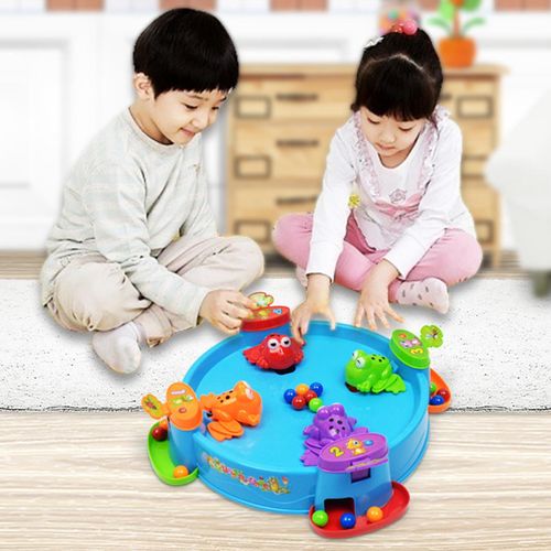 Jeu De Grenouille Pour Enfants, Jeu De Perles, Puzzle De Bureau Interactif Parent-Enfant