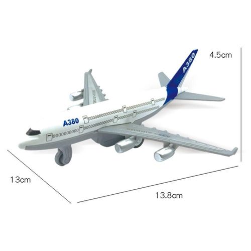 Mini Avion De Simulation 777 A380, Modèle D'Avion À Tirer, Jouet De Collection, 2 Pièces