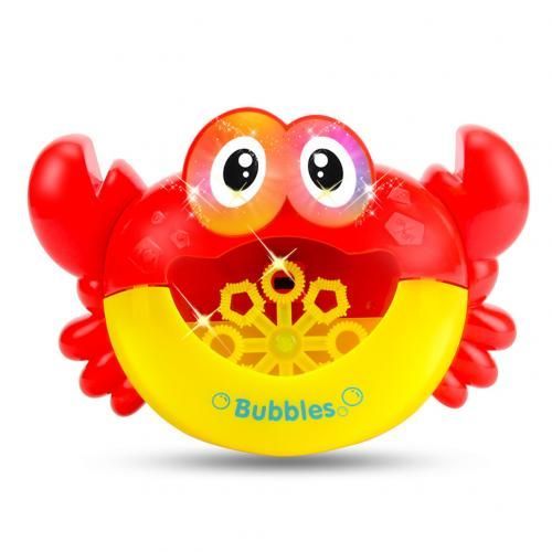 Machine Électrique Pour Fabriquer Des Bulles D'Eau, Jouet, Dessin Animé, Crabe, Led, Musique Légère