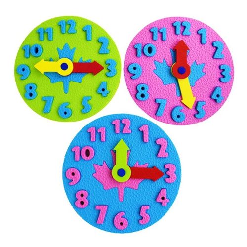Planche De Bricolage Avec Horloge Pour Bébé, Apprentissage Créatif, Jeu De Cerveau Interactif, Jouet D'Enseignement Des Maths