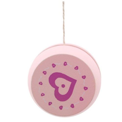 Jouets Yoyo En Bois Pour Enfants, 5cm, Imprimés D'Animaux Mignons, Coccinelle, Créatif