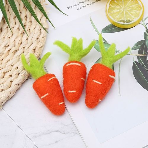 Accessoires De Photographie En Feutre Carotte Légumes, Bricolage Artisanat Décoration De Noël Bébé Photo Arrière-Plan Vêtements Accessoires
