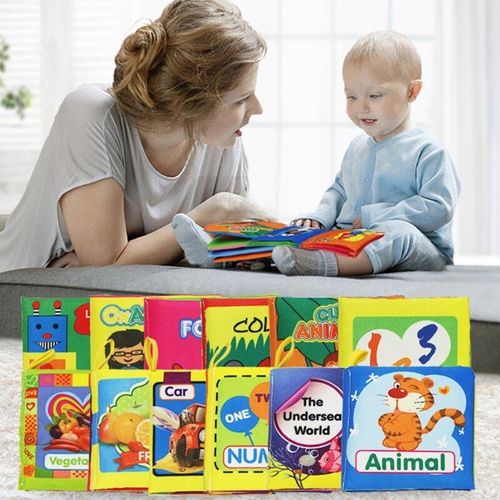Livre 3d Souple Avec Animaux Marins Pour Bébé, Livre Interactif Résistant Aux Déchirures, Couleur Vive, Pour Apprendre À Ramper Et À Explorer