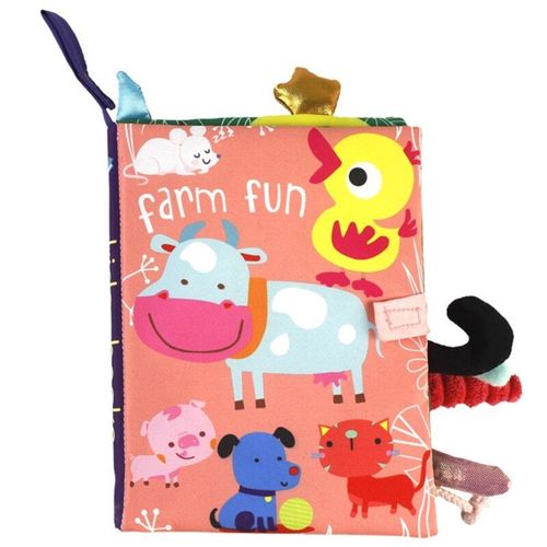 Livre En Forme D'Animaux Doux Pour Bébé, En Forme De Vache, De Tigre, De Dinosaure, De Baleine, Interactif, Indéchirable, Pour Apprendre À Ramper Et À Explorer
