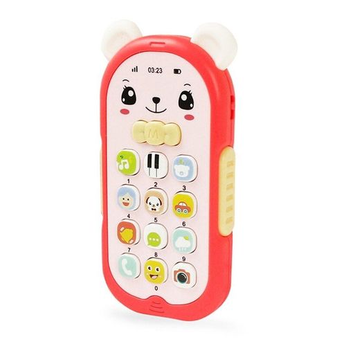 Jouet De Sucette De Téléphone Portable D'Éducation Intelligente, Simulation De Grignotage De Bébé Téléphone Intelligent Pour L'Éducation Précoce Multifonction