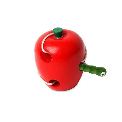Jouets Éducatifs En Bois Avec Fil De Souris, Jeu De Fruits 3d Pour Bébé De La Maternelle, Outils D'Enseignement Montessori, Jouet D'Apprentissage Précoce Des Maths