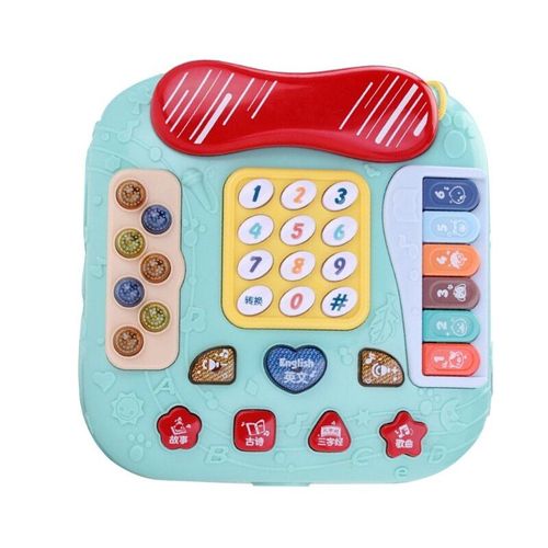 Jouet De Téléphone En Forme De Voiture Pour Garçon Et Fille, Cadeau D'Anniversaire, Jouet Musical Amusant Avec Musique, Lumières, Piano, Whack-A-Taupe
