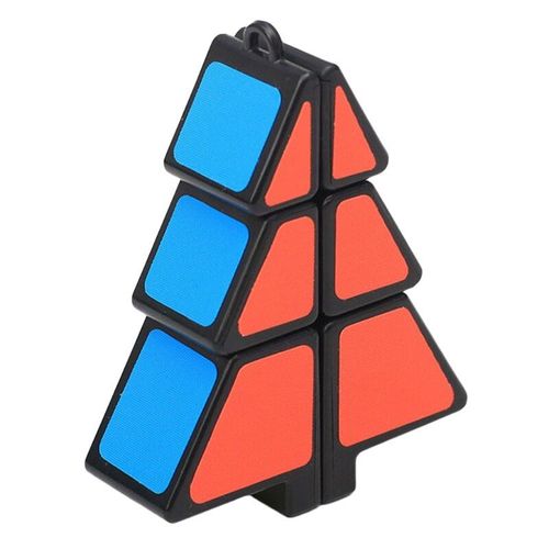 Cube De Vitesse Rapide En Forme D'Arbre De Noël, Puzzle, Meilleur Cadeau Pour Garçons Et Filles, Cadeau Amusant Unique