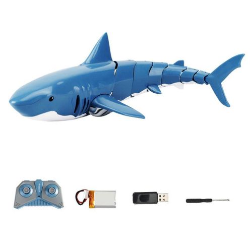 Jouets De Simulation De Requin Rc 2.4g 4ch, Étanche, Télécommande Électrique, Bateau De Requin, Piscine, Salle De Bain, Jouets Pour Enfants, Cadeau