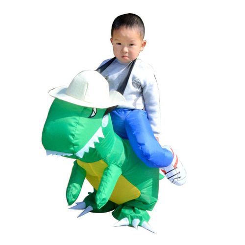 Costume Gonflable De Dinosaure T-Rex Pour Enfants, Déguisement D'Halloween, Jeu De Spectacle Pour Jardin D'Enfants