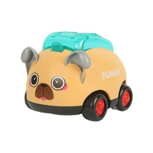 Jouets De Voiture Pour Bébés, Mini Animaux De Dessin Animé, Voitures À Tirer, Pour Enfants Et Tout-Petits, 066b