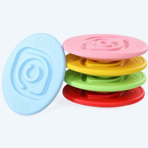 Équipement D'Entraînement À L'Intégration Sensorielle Pour Enfants, 1 Pièce, Planche D'Équilibre D'Escargot, Piste Lisse Sans Bavures, Couleur Aléatoire