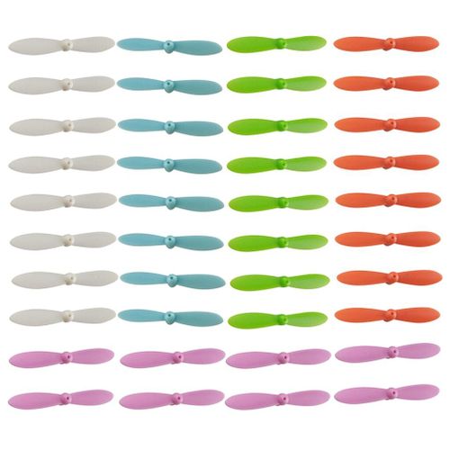 Jeu D'hélices De Remplacement Pour Drone Cheerson Cx 10, 40 Pièces, Vis À Air, Multicolore-Générique-Générique