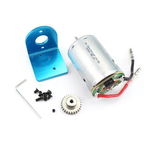 Moteur à balais 540 avec Base de montage pour Wltoys A959-B A959B A969-B A979-B K929-B RC, pièces de mise à niveau, accessoires