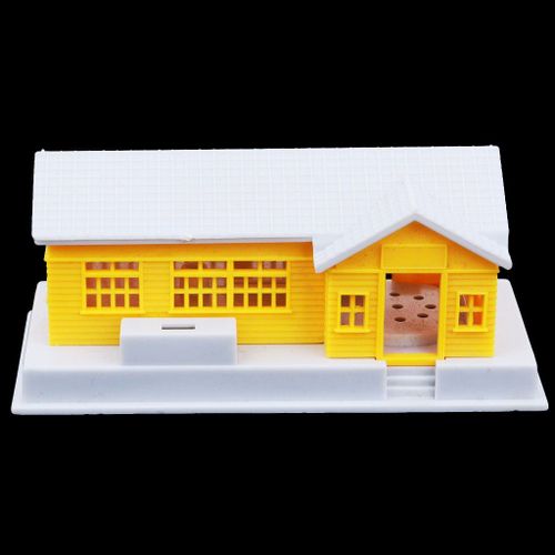 Modèle De Maison De Construction Ho À L'Échelle 1:87, Aménagement De Train