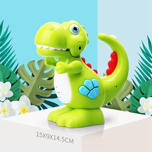 Dino Avec Enregistreur Vocal Et Torche Jouet De Dinosaure Interactif Multicolore Pour Bébé, Jouet Musical Éducatif Précoce Pour Bébé