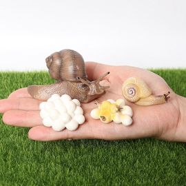 Figurine Réaliste De Croissance D'Escargot, Modèle Animal, Cycle De Vie D'Escargot, Décoration De Jardin, Jouets Éducatifs De Collection