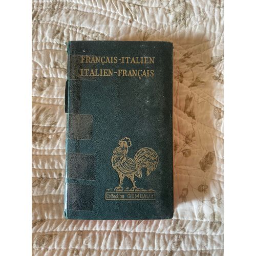 Français-Italien, Italien Français, Collection Gemeaux