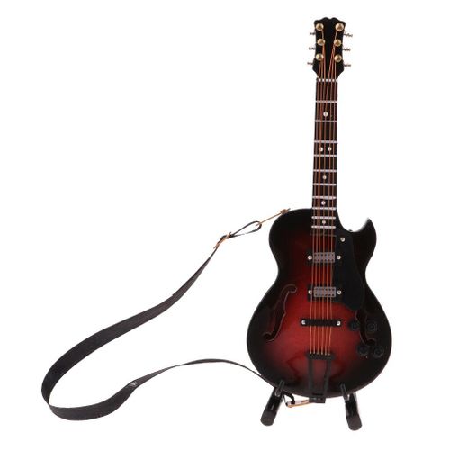 Instrument De Musique Guitare Acoustique De 14cm, Pour Figurines D'Action, Accessoires De Maison, Scènes De Vie, Décor, 1/8
