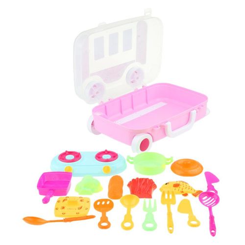 Kit De Jeu De Simulation De Médecin Pour Enfants, Jeu De Rôle Amusant Pour Bébé, Ensemble De Cuisine, Outil De Réparation De Simulation Pour Les Tout-Petits Et Les Filles