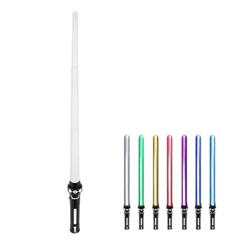 Sabre Laser À Led Pour Enfants, Jouet À Double Lame, Avec Sons, Flexible, Avec Son, Pour Garçon