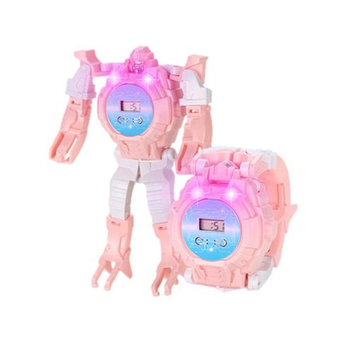 Montre Robot Modulable Pour Enfants, Jouet Puzzle Éducatif, Pratique Et Confortable Pour Bébés Garçons Et Filles