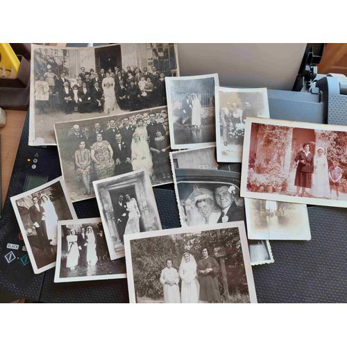 Lot De 16 Photos Anciennes : Mariages Et Communions Annees 1940/1960