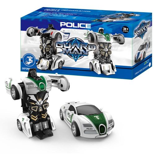 Voitures De Course Transformantes, Voitures De Robots Transformables, Avec Une Seule Touche De Déformation, Pour Enfants, Jouets Super Voitures, Cadeaux De Noël