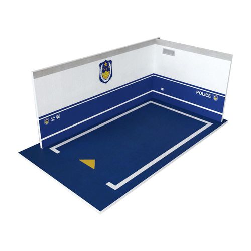 Scène D'Espace De Parking En Pvc Diorama 1:32, Kits De Garage Modifiés De Voiture, Ornement De Décoration Pour Enfants Et Adultes