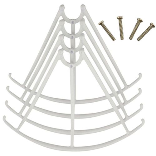 Protecteur D'hélice De Drone, 4 Pièces, Pour Syma X5 X5c X5c-1 X5s X5sc X5sw, Blanc-Générique-Générique