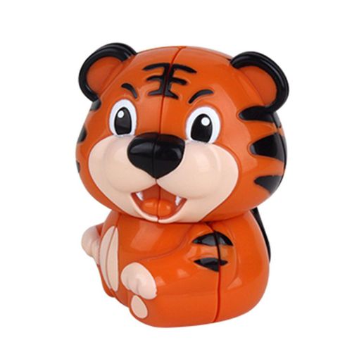 Jouet Éducatif, Cube Tigre Mignon 2x2, Puzzle, Jouet Torsadé, Cadeaux De Fête