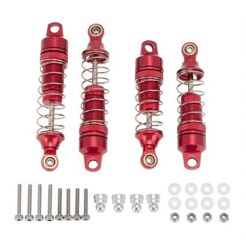 Amortisseurs À Ressort Avant Et Arrière En Métal, Pièces De Mise À Niveau Pour Camion De Stade Losi 1/18 Mini-T 2.0 2wd, 4 Pièces
