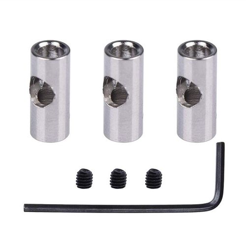 Axe moteur 3.17mm à 5mm, 3 pièces, manchon adaptateur d'arbre de changement pour modèle RC de voiture bateau avion moteur 3650 550 540