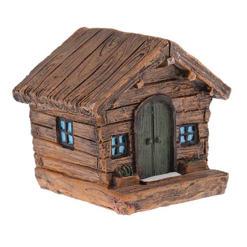 Figurine Miniature De Maison Ancienne, Modèle De Ferme De Sable, Artisanat En Résine, Cadeau Pour Enfants, Jouet Pour Filles Et Garçons