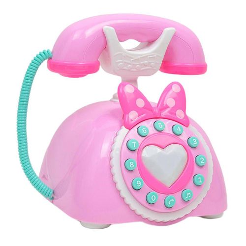 Téléphone Mobile Électronique Vintage En Plastique, Jouet Éducatif Pour Enfants, Cadeau D'Anniversaire