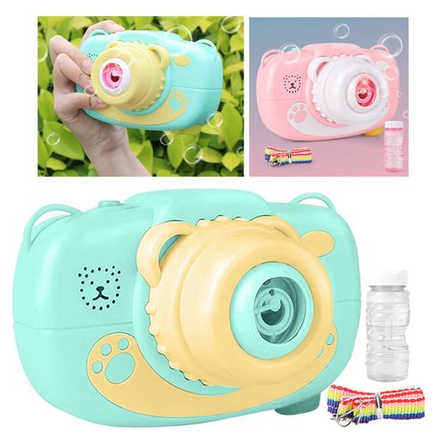Appareil Photo Automatique Pour Tout-Petits, Jouets Mignons À Bulles Avec Lumières Musicales
