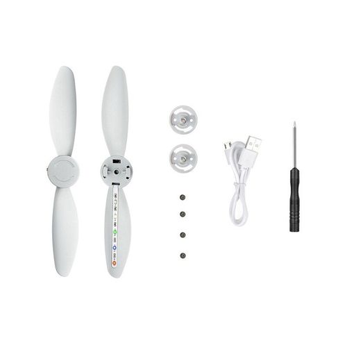 Hélices De Remplacement Pour Mini Drone 2, Accessoires De Pales À Faible Bruit Et À Dégagement Rapide (Gris)-Générique