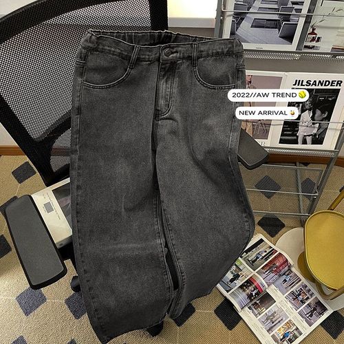 Jean Baggy Pour Homme,Mode Coréenne,Taille Artificiel Astique,Style Classique,Denim,Longueur Rinse,Pantalon Surdimensionné,Melon Al Wind,Printemps 2023