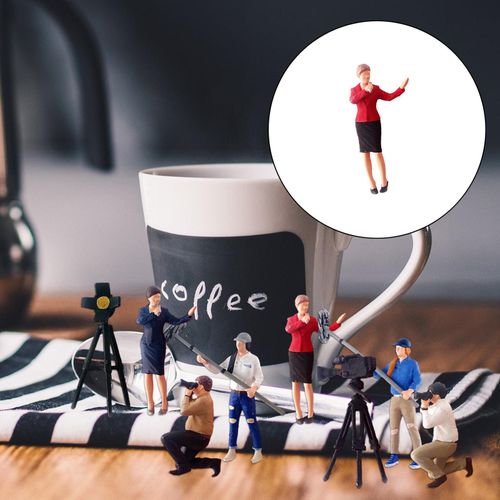 Figurine De Diffusion, Figurines De Personnes Pour Diorama, Modèle Architecture De Paysage, Train Pour Siku, Accessoire De Décoration De Bureau