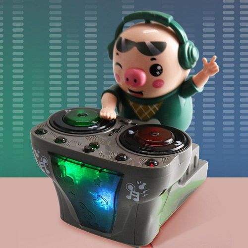 Musique Électronique, Cochon En Danse Fou Coloré, Robot Flash, Jouet Amusant Éducatif Pour Enfants, Cadeau Pour Animaux De Compagnie