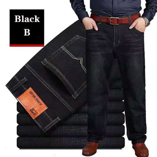 Jean Respzed En Denim Pour Homme,Pantalon Droit,Baggy,Décontracté,Grande Taille 50,10xl