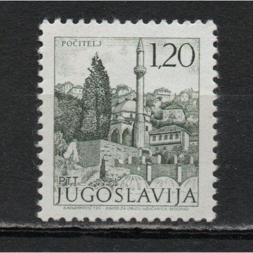 Timbre-Poste De Yougoslavie