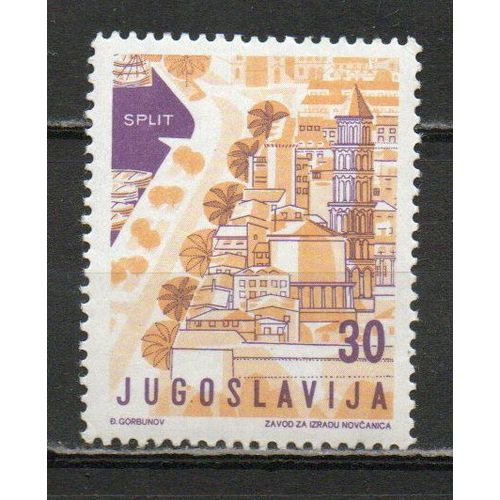 Timbre-Poste De Yougoslavie
