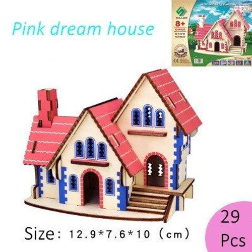 Puzzle 3d En Bois À Monter Soi-Même, 1 Pièce, Jouets D'Assemblage, Maquette D'Avion, De Voiture, De Dinosaure, Pour Enfants Et Adultes