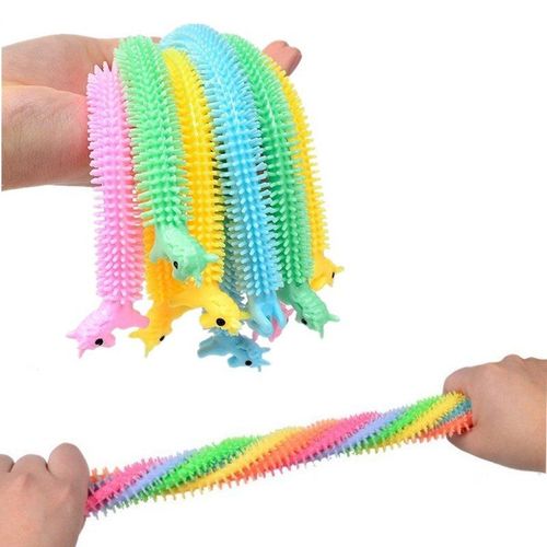 Corde Tpr Extensible, Jouet Licorne Drôle, Jouet Anti-Stress, Soulagement Du Stress, Autisme, 5 Pièces