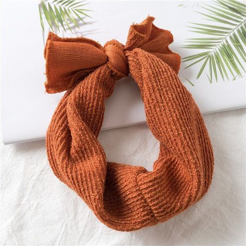 Accessoires Pour Bébés Filles, Lapin, Enfants, Turban Solide, N¿Ud Papillon, Bandeau En Tricot, Cadeau