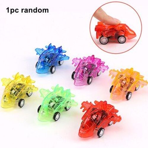 1/3/5pcs Créatif Mini Inertie Retirer Avion Modèle Jouet Véhicules Cadeau Pour Enfants Aimant Jouets Cadeau